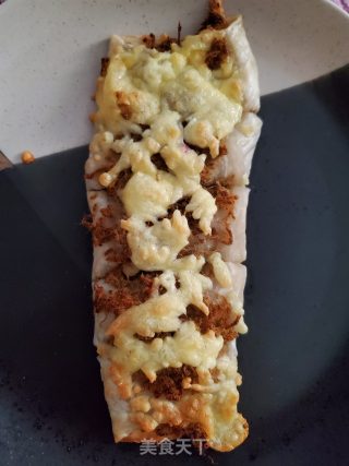 肉松芝士手抓饼的做法步骤：10