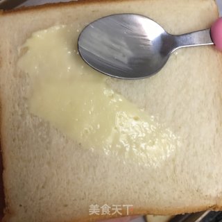 焦糖芝士吐司片的做法步骤：2