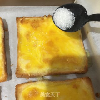 焦糖芝士吐司片的做法步骤：7
