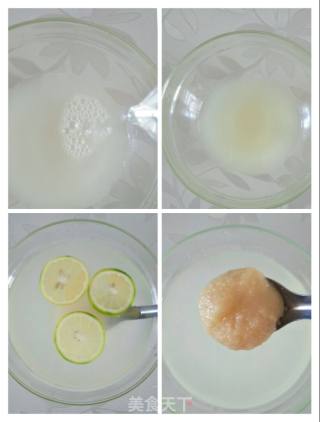 冰镇青檬蜂蜜水的做法步骤：3