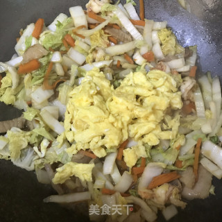 炒线面的做法步骤：7