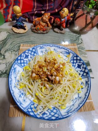 葱蒜拌黄豆芽的做法步骤：11