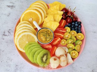 夏日缤纷水果茶的做法步骤：1