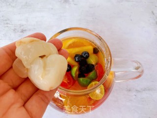 夏日缤纷水果茶的做法步骤：8