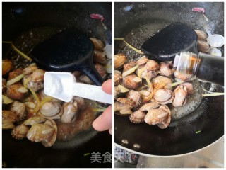姜丝炒花甲的做法步骤：7