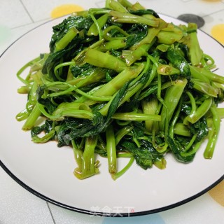 南乳炒空心菜的做法步骤：7