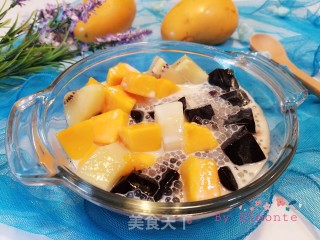 水果西米龟苓膏的做法步骤：11
