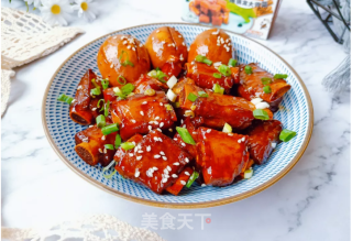 红烧排骨卤蛋的做法步骤：8