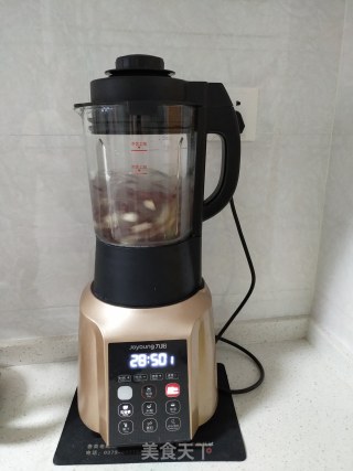 红豆莲子米糊的做法步骤：4