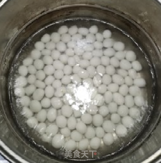 酒酿小圆子的做法步骤：3