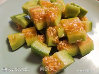生菜甜瓜沙拉的做法步骤：3