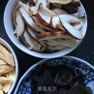 酱烧素什锦的做法步骤：5