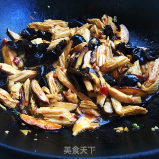酱烧素什锦的做法步骤：14