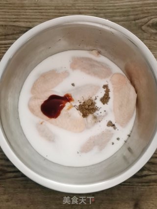 蜂蜜炸鸡的做法步骤：2