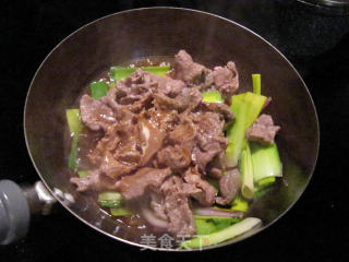 蒙古汁牛肉的做法步骤：7
