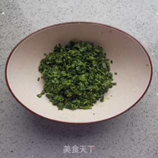 菠菜团子的做法步骤：4