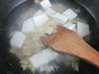羊尾笋豆腐汤的做法步骤：7