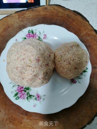 冬笋豆腐丸子的做法步骤：4