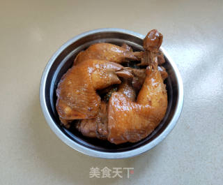 豉油鸡腿的做法步骤：7