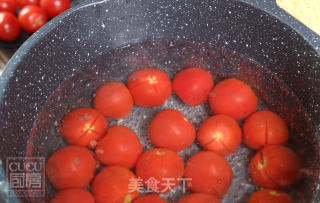 话梅番茄的做法步骤：1