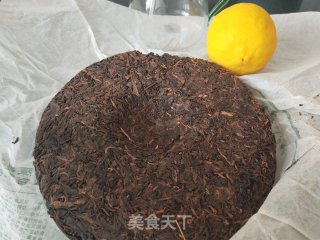 柠檬普洱茶的做法步骤：1
