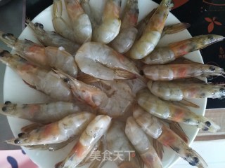 粉丝蒸虾的做法步骤：2