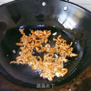 豆角炒肉丝的做法步骤：7