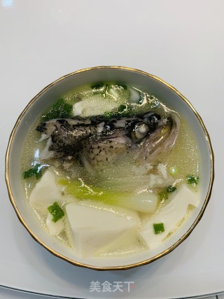 鲈鱼豆腐汤的做法步骤：10