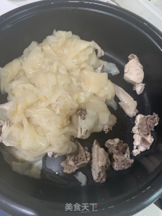 鱼胶鸡汤火锅的做法步骤：6