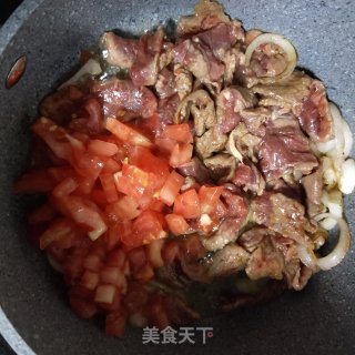 牛肉蔬菜拼饭的做法步骤：9
