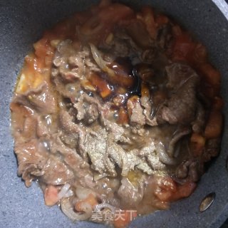 牛肉蔬菜拼饭的做法步骤：10