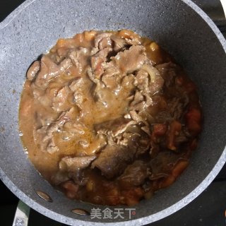 牛肉蔬菜拼饭的做法步骤：11