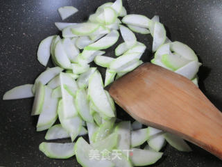 圆蛤肉夜开花羹的做法步骤：5