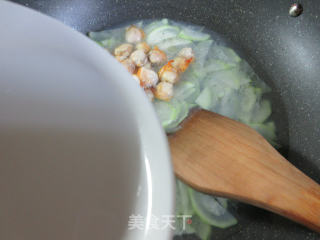 圆蛤肉夜开花羹的做法步骤：10