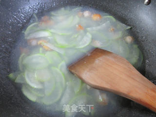 圆蛤肉夜开花羹的做法步骤：11