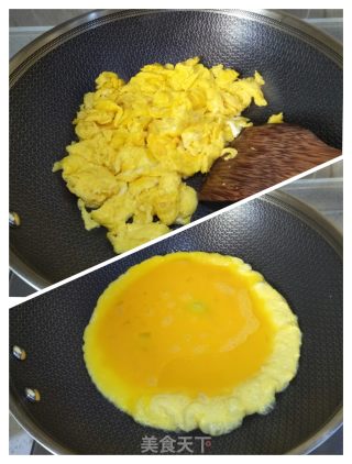 豌豆黄番茄炒蛋的做法步骤：4