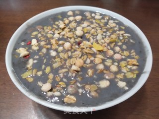 黑芝麻米糊的做法步骤：7