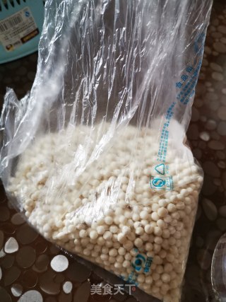 红豆西米露的做法步骤：2