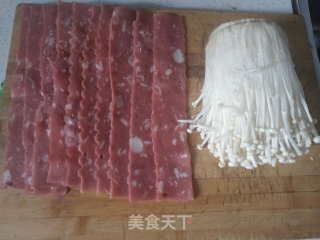 培根金针菇卷的做法步骤：1
