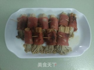 培根金针菇卷的做法步骤：11