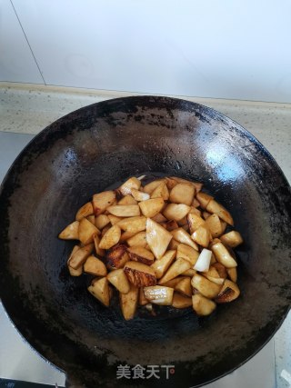油焖茭白的做法步骤：6