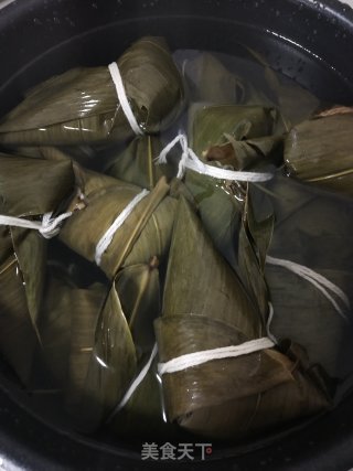 咸蛋黄粽的做法步骤：10