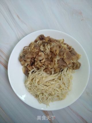 肥牛金针菇的做法步骤：2