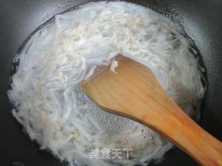 虾皮萝卜丝汤的做法步骤：4