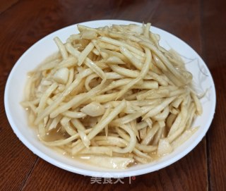 清炒茭白的做法步骤：6