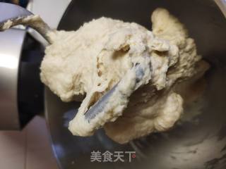 椰汁杏仁排包的做法步骤：2
