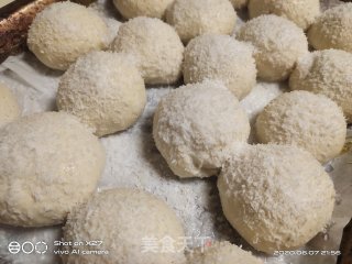 椰香小面包的做法步骤：10