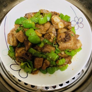 南瓜蒸排骨的做法步骤：12