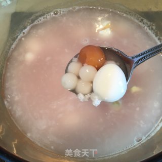 酒酿樱桃糖水圆子的做法步骤：4