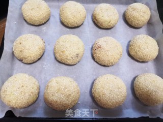 红薯豆沙饼的做法步骤：9